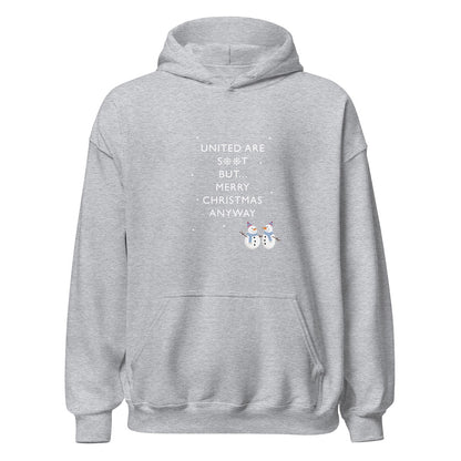 United Are S**t Christmas Hoodie
