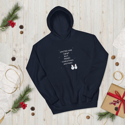 United Are S**t Christmas Hoodie