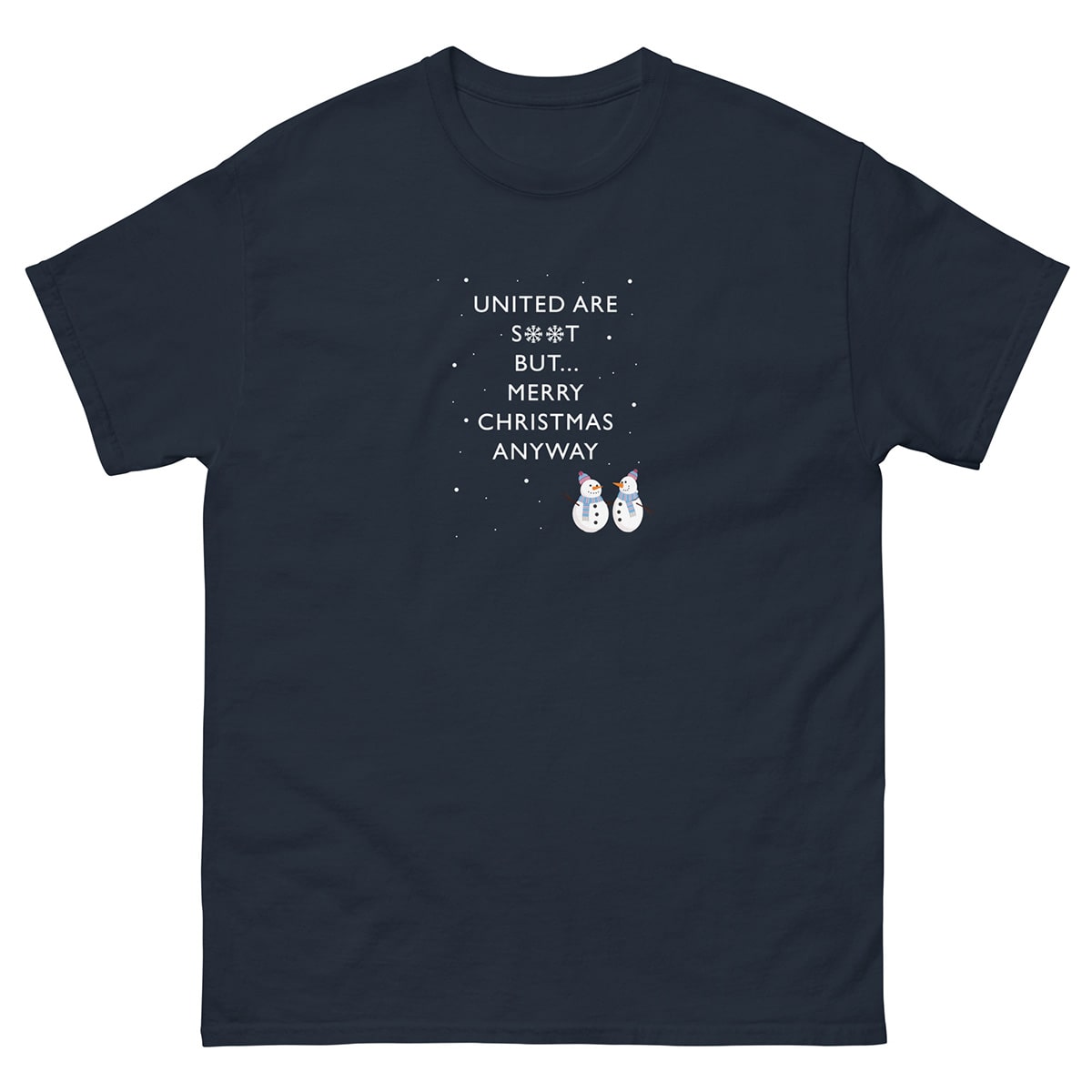United Are S**t Christmas T-shirt