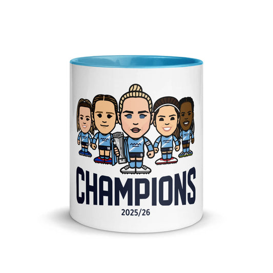 Manchester City Women's Mug Celebrating the League Champions of 2026