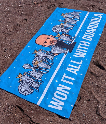Won It All With Guardiola Towel