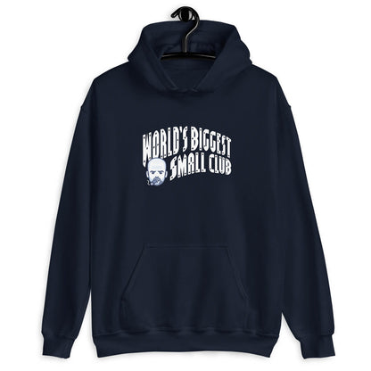 World's Biggest Small Club Navy Hoodie