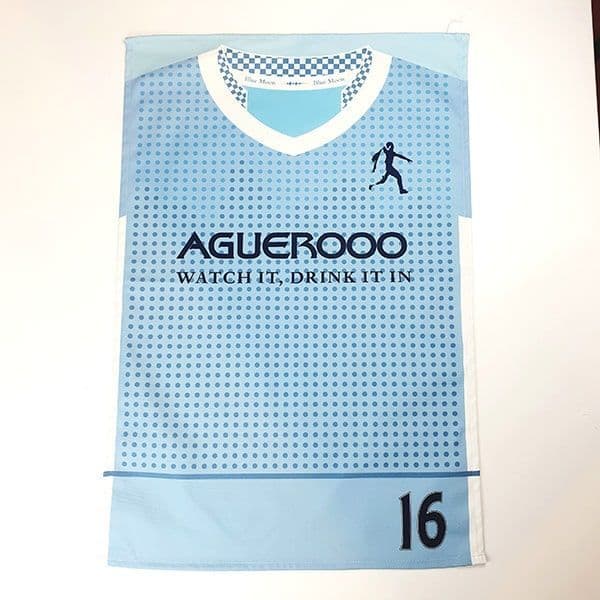 Agueroooo 2012 Kit Tea Towel