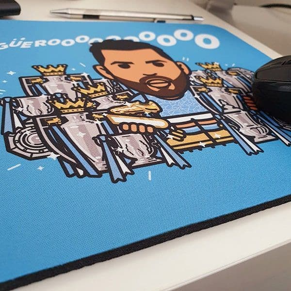 Agueroooo Mouse Mat