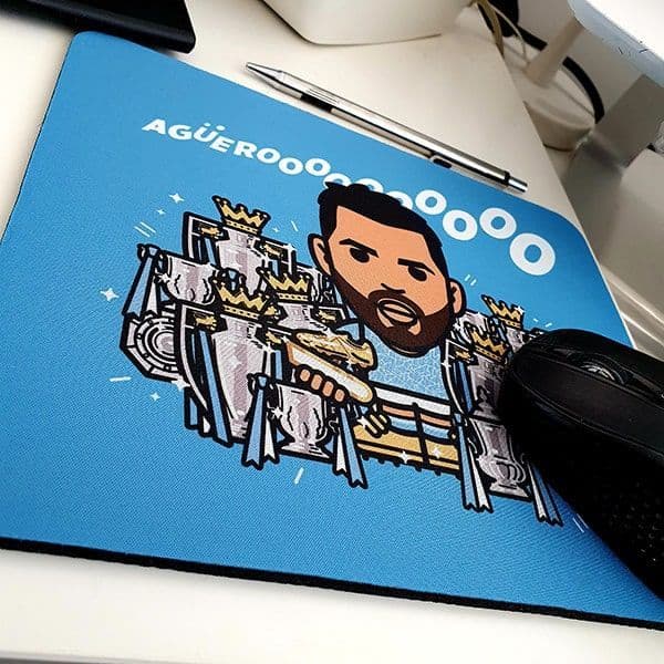 Agueroooo Mouse Mat