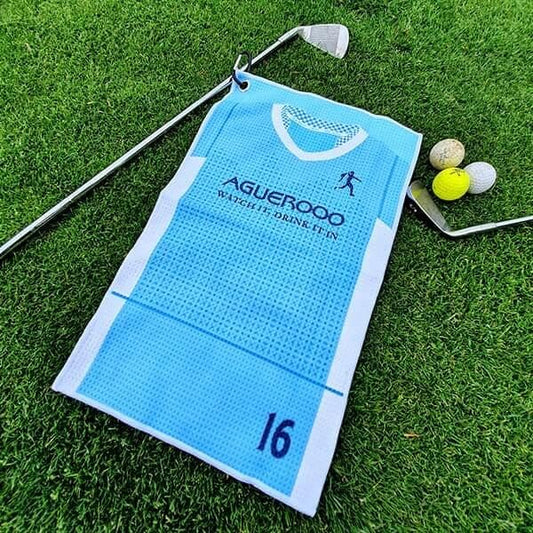 Aguerooooo Golf Towel