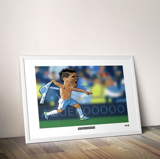Aguerooooo Limited Edition Print