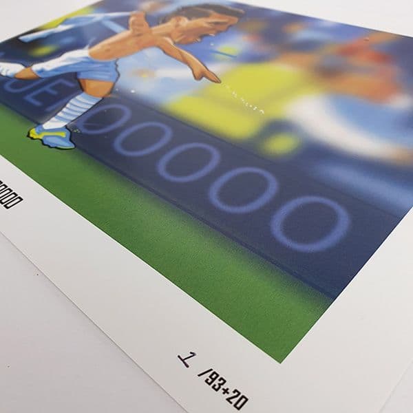 Aguerooooo Limited Edition Print