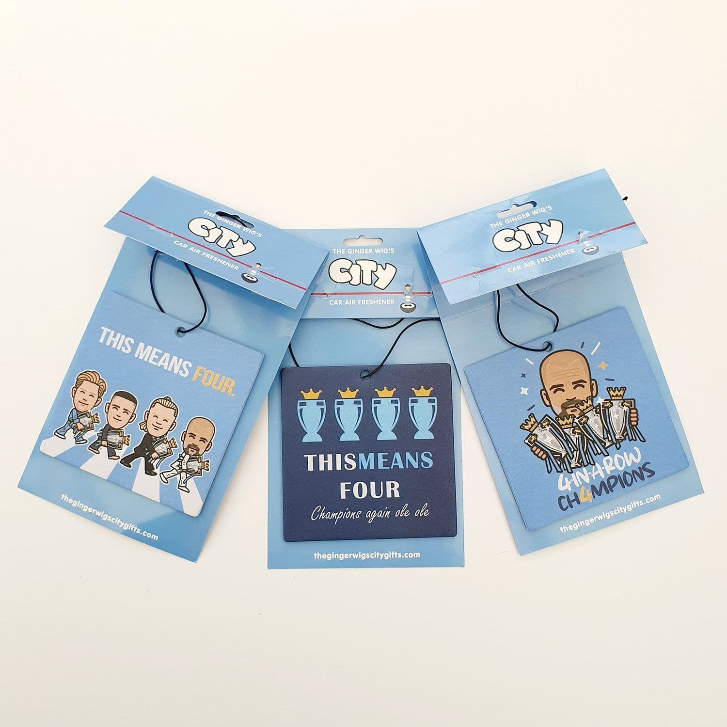 All 3 Champions Air Fresheners