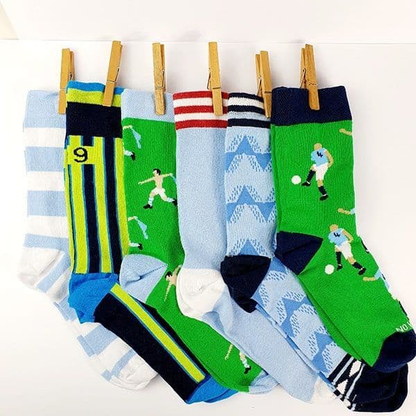 All 6 Pairs of Socks