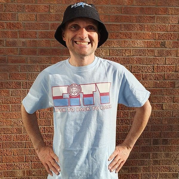 Back To Back Champions Sky Blue T-shirt