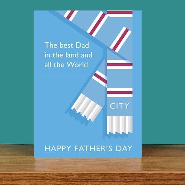 Best Dad in the Land Father's Day Card