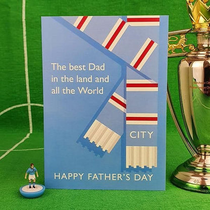 Best Dad in the Land Father's Day Card