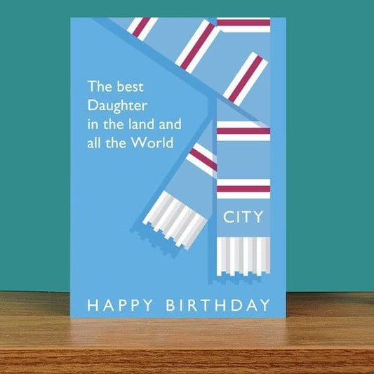 Best Daughter in the Land City Birthday Card