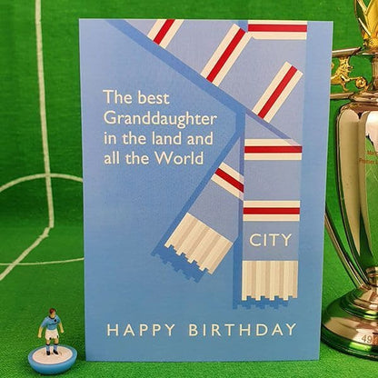 Best Granddaughter in the Land City Birthday Card
