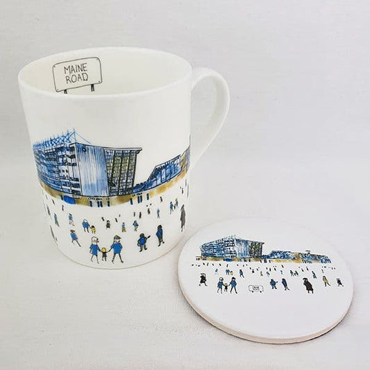 Bone China Maine Road Mug
