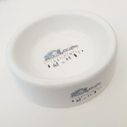 Bone China Maine Road Pet Bowl