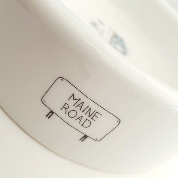 Bone China Maine Road Pet Bowl