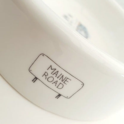 Bone China Maine Road Pet Bowl