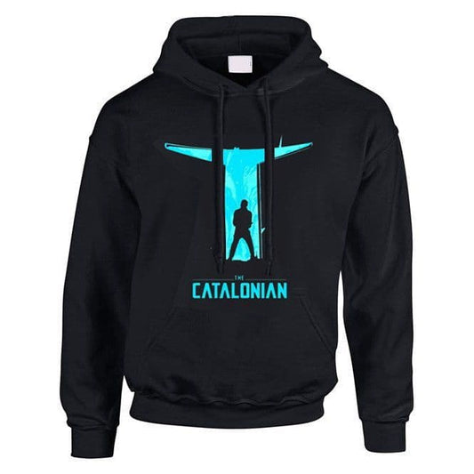 Catalonian Black Hoodie