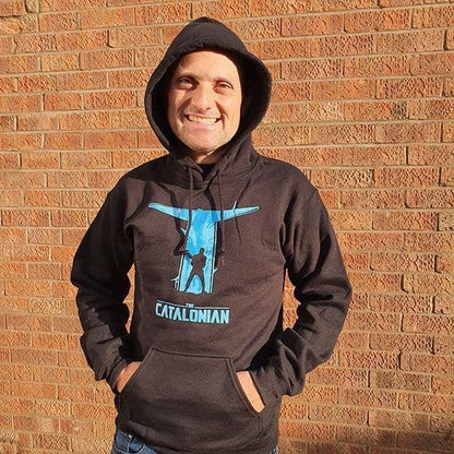 Catalonian Black Hoodie
