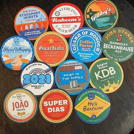 Champions 2021 Edition Beer Mats
