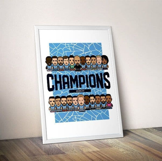 Champions Player Print