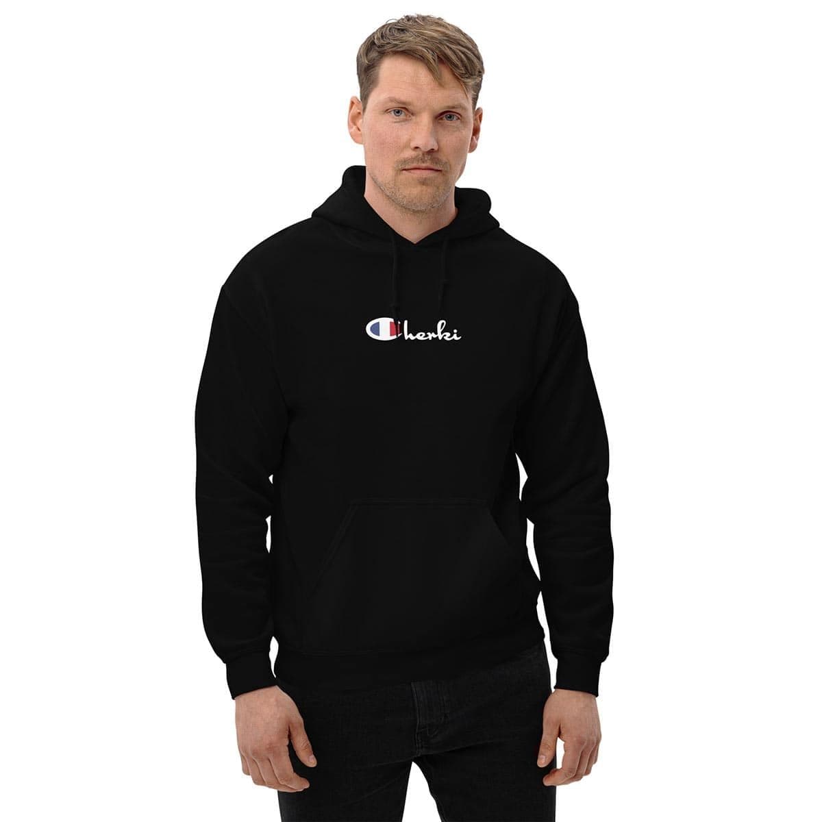 Cherki Black Hoodie