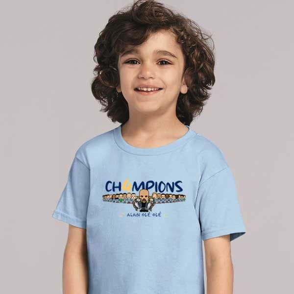 Children's Champions Sky BlueT-shirt