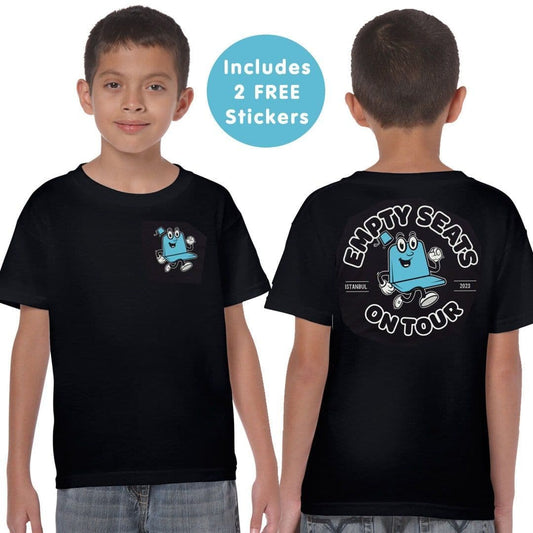 Children's Empty Seats On Tour Black T-shirt