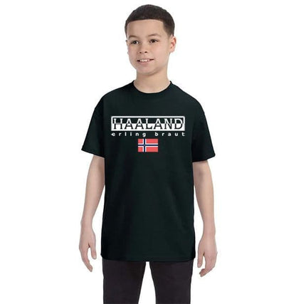 Children's Haaland Black T-shirt