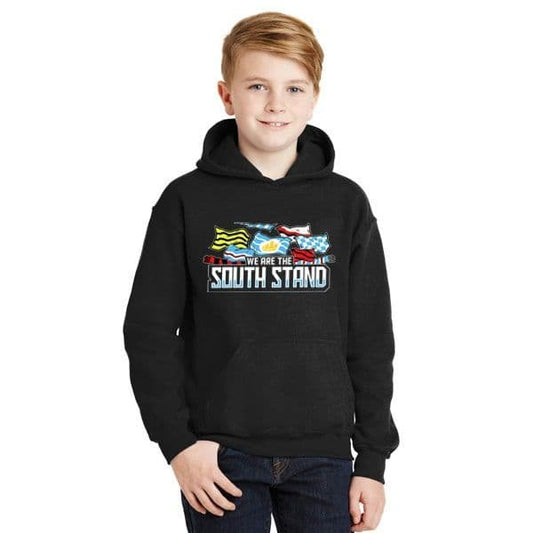 Children's South Stand Flag Black Hoodie