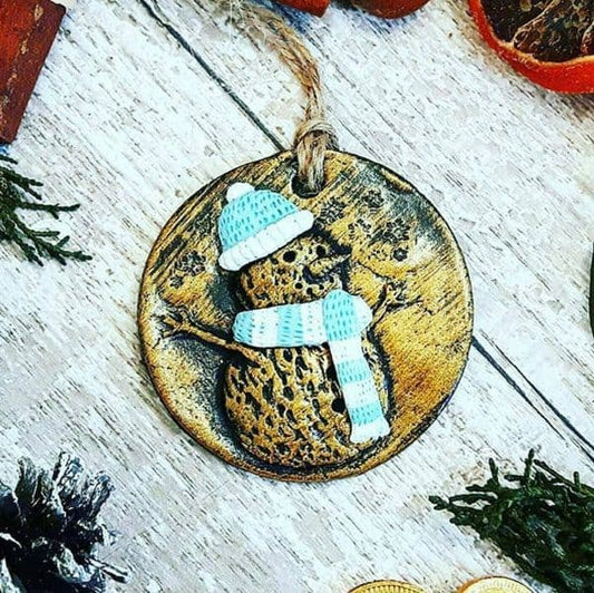 Christmas City Snowman Decoration