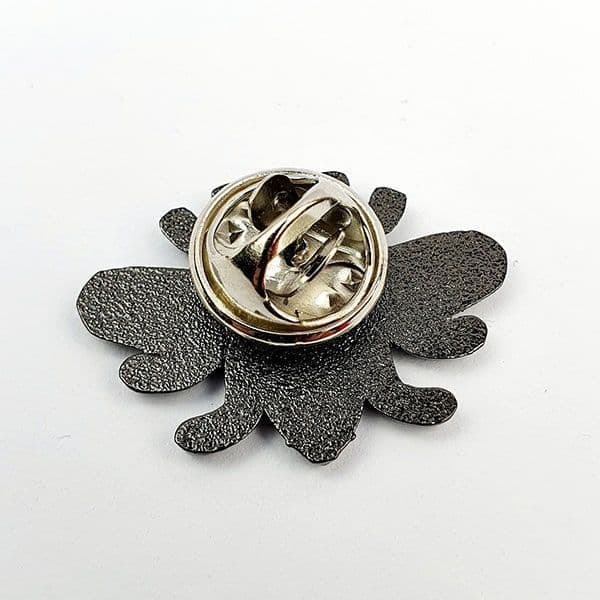 City Blue Bee Pin Badge
