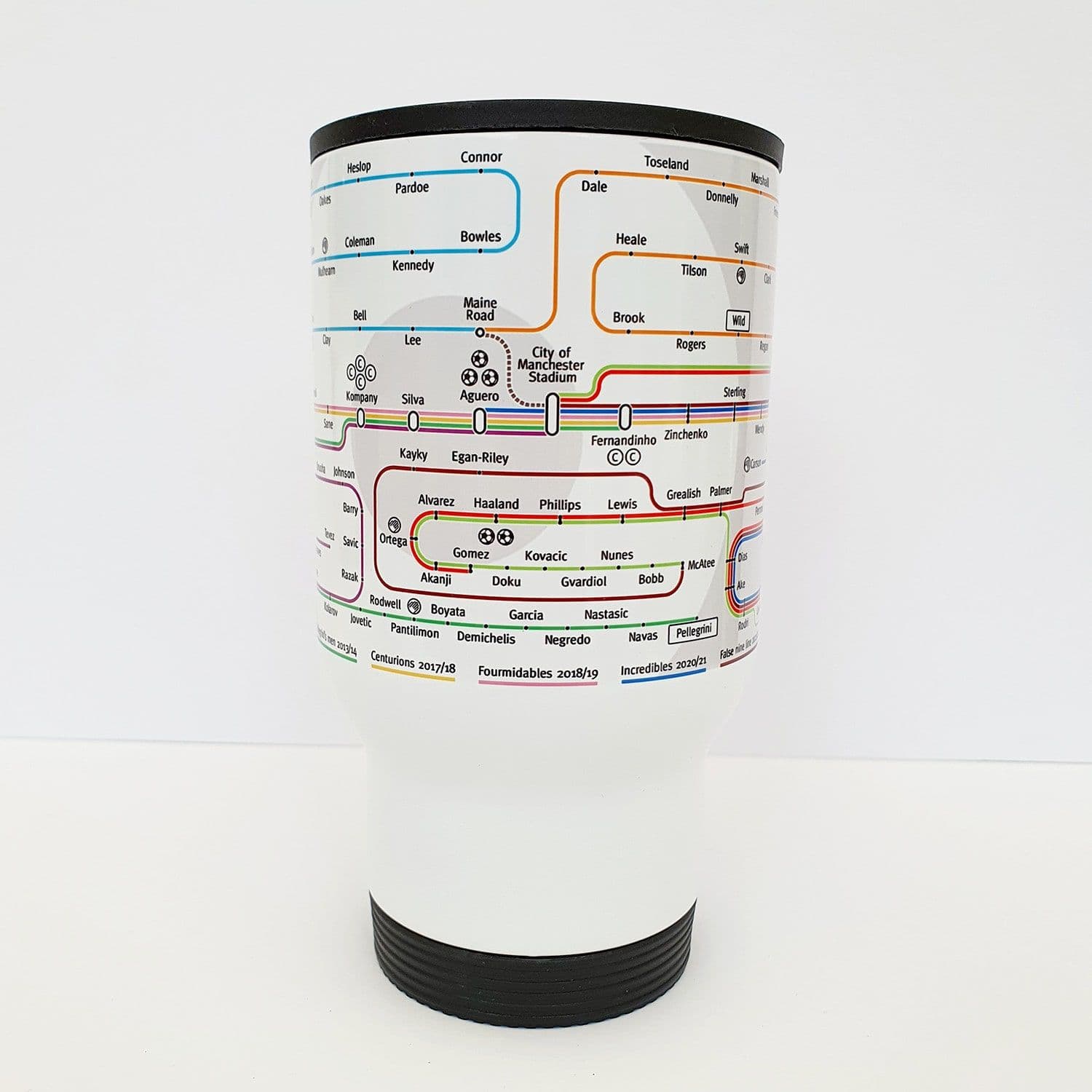City Champions Map Thermal Travel Mug
