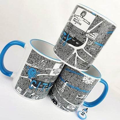 City Doodle Mug