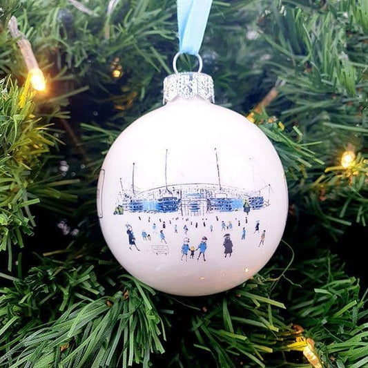 City of Manchester Stadium Christmas Bauble