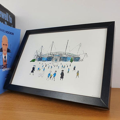 City of Manchester Stadium Print
