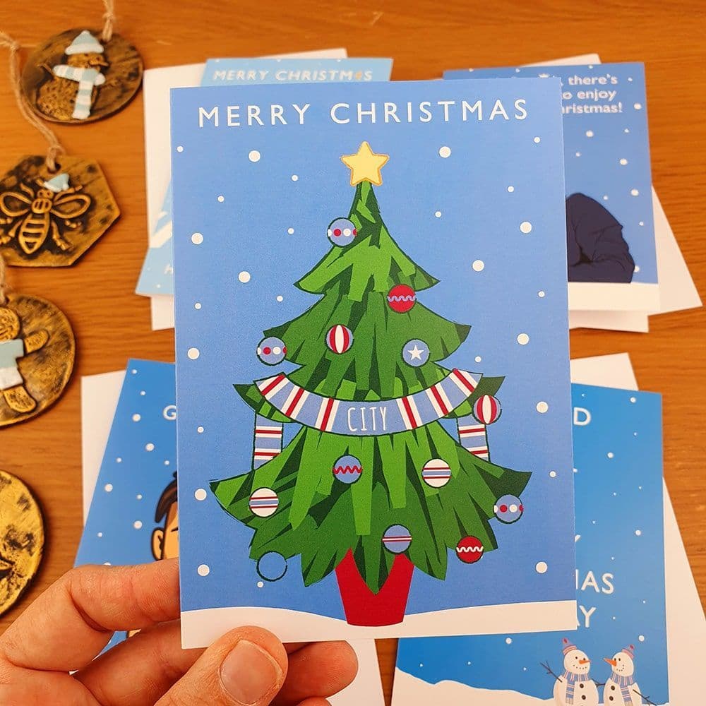 City Tree Christmas Card