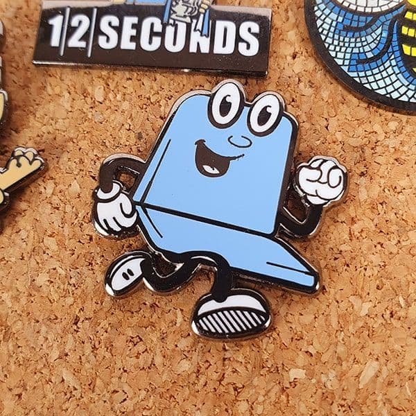 Empty Seat Pin Badge