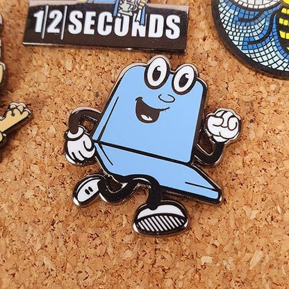 Empty Seat Pin Badge