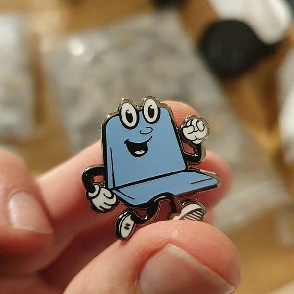 Empty Seat Pin Badge