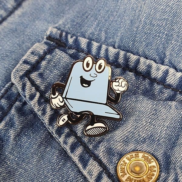 Empty Seat Pin Badge