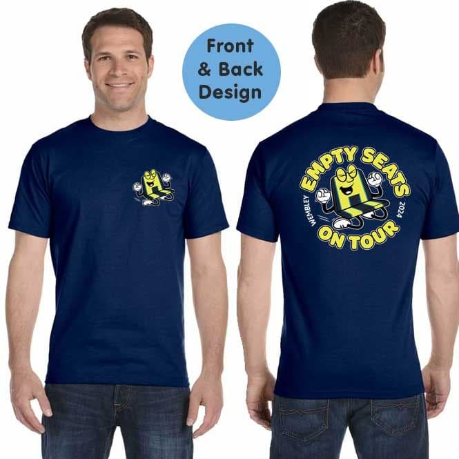 Empty Seats On Tour Navy Wembley T-shirt