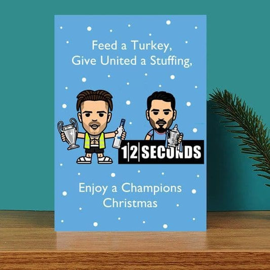 Feed a Turkey, Give Utd a Stuffing Christmas Card