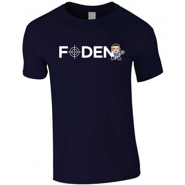 Foden Celebration Navy T-shirt