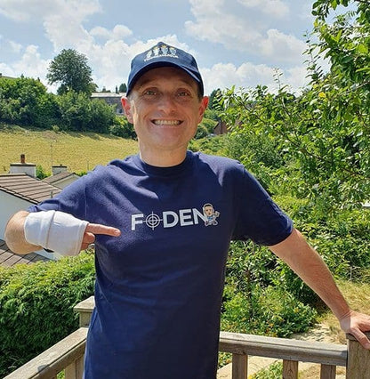 Foden Celebration Navy T-shirt