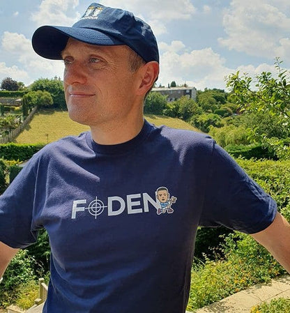 Foden Celebration Navy T-shirt