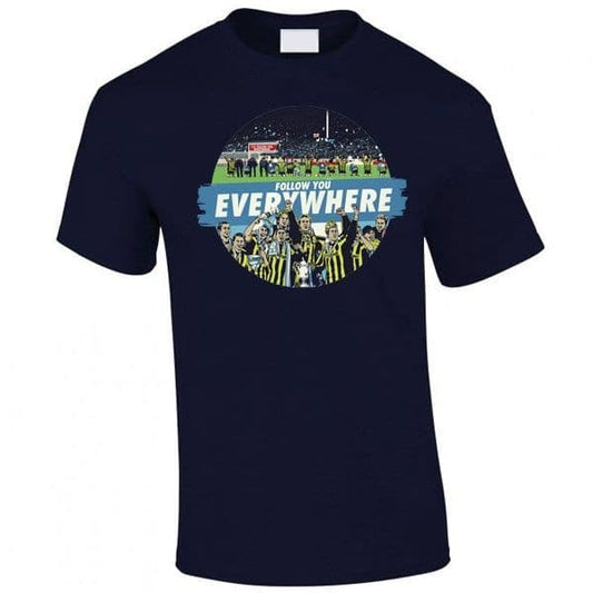 Follow You Everywhere Navy T-shirt