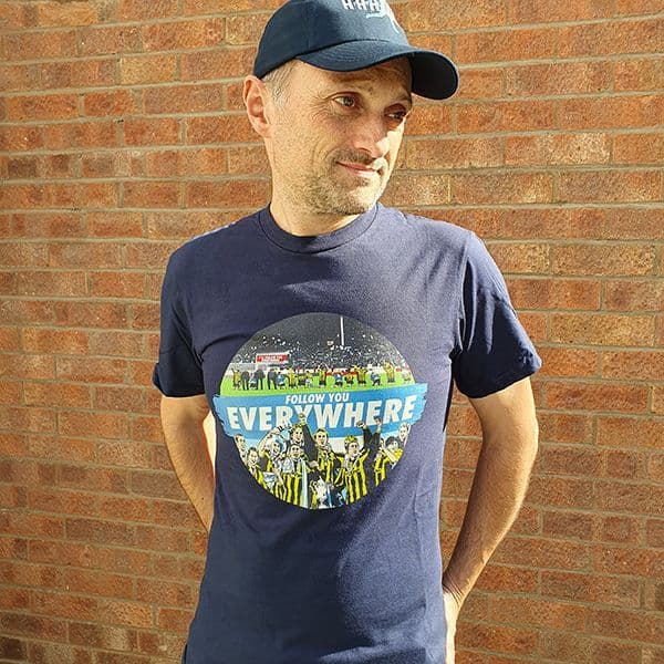Follow You Everywhere Navy T-shirt